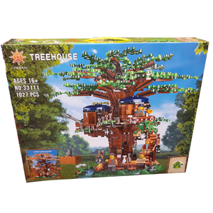 لگو کریتور خانه درختی 1027 قطعه مدل Yunri Bricks Blocks Tree House 33111_اسباب بازی